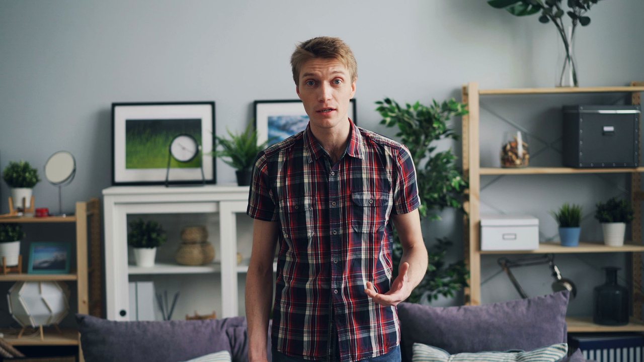 A frame from the creator's video